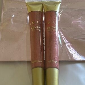 Mally Beauty High Shine Lip Treats (LOT OF 2 + Gift Bag) NEW / STOCKING STUFFERS